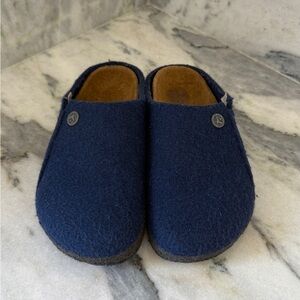 Birkenstock Navy Slippers